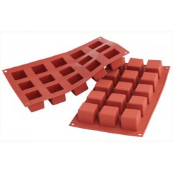 Moule 15 Cubes L3.5xP3.5cm H35mm 42ml SILIKOMART - 16.105.00.0000