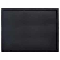 Tableau Mural Noir de 80x60cm de la Marque SECURIT WBWBL6080