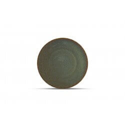Assiette 21cm Plate Green Cirro YONG