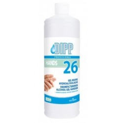 Gel DIPP 2611 - Désinfectant Hydroalcoolique Pour Mains - 1 Litre 
