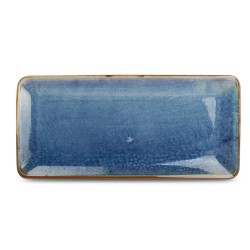 Assiette Rectangulaire Bleu de 35.5x16cm - Série Nova de F2-D – 604116