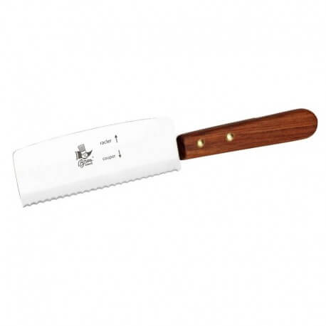Couteau Bi-Lames L13cm pour Raclette Traditionnelle BRON COUCKE- CAR01