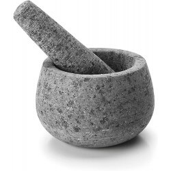 Mortier 12cm Granite Avec Pilon LACOR - 60517