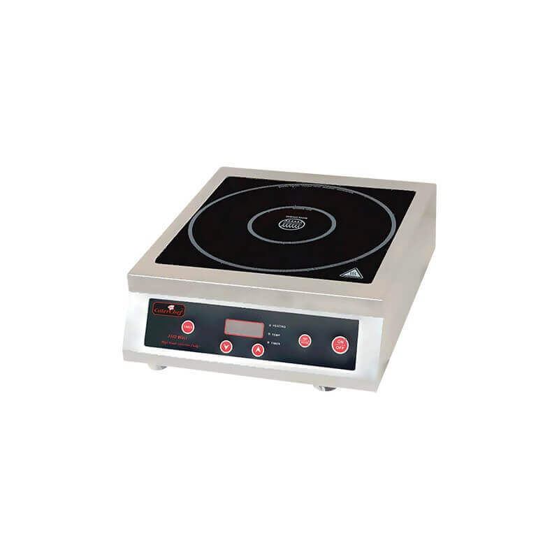 Kitchen Chef - Table de cuisson induction 2 feux 3500w - kcyl35-dc06 -  KITCHEN CHEF - Réchaud - Rue du Commerce