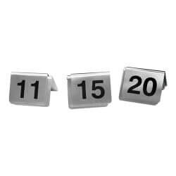 Numéro de Table 11 à 20 Inox